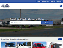 Tablet Screenshot of grandmotorgroup.com